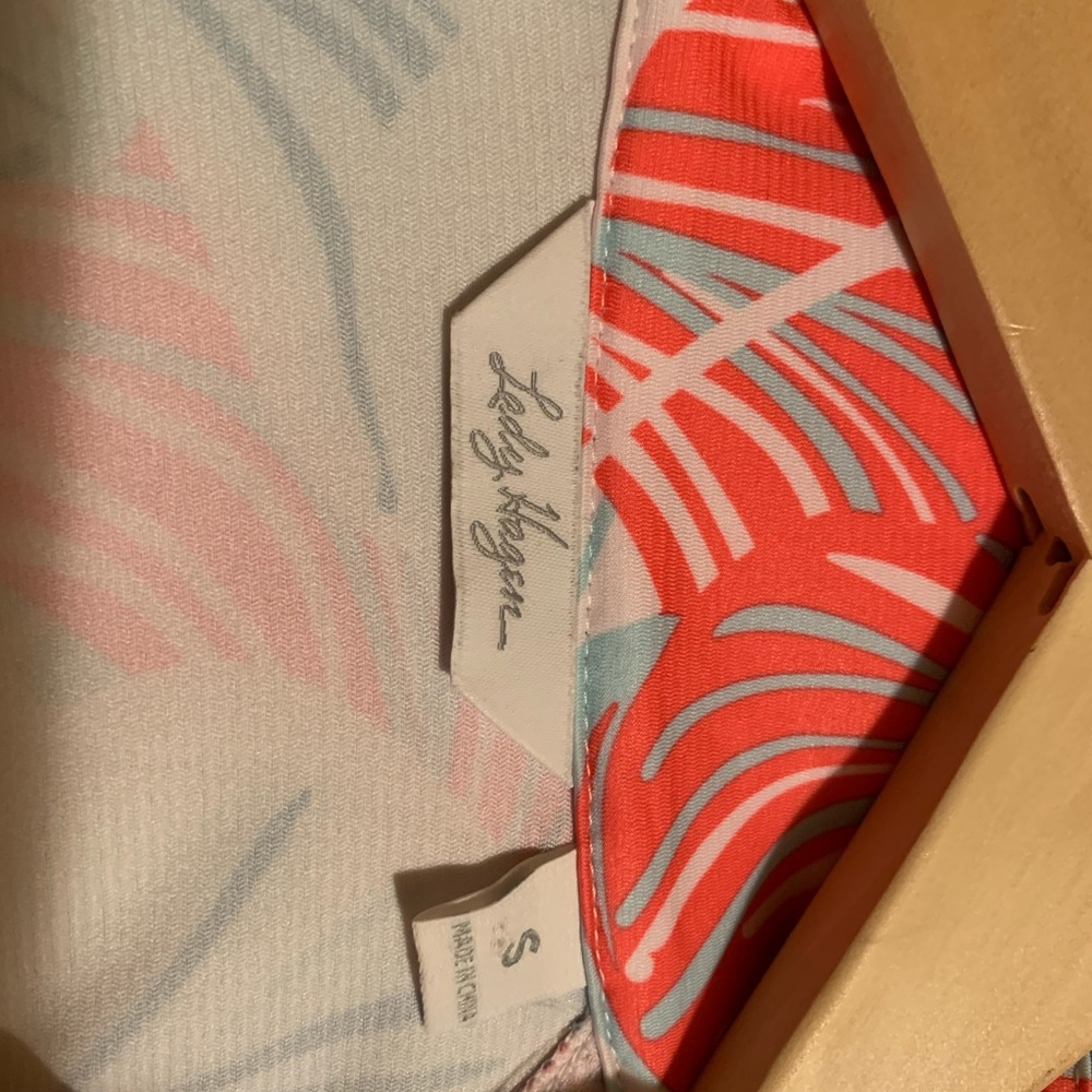 NWOT LADY HAGEN Tropical ¼-Zip Golf Pullover - Picture 9 of 10